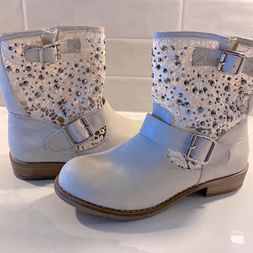 Stunning bling out booties